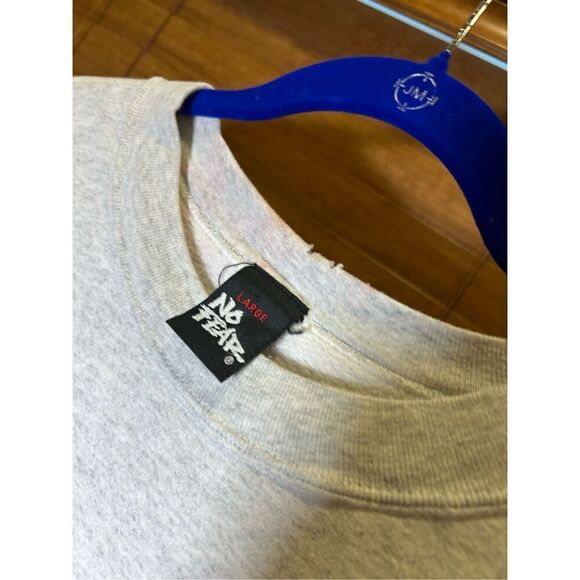 Vintage‎ 1990s No Fear Streetwear Skateboarding Distressed Crewneck Sweatshirt - Picture 2 of 7